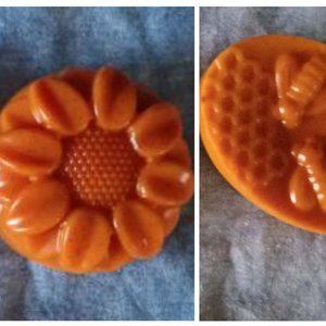 Turmeric and Ginger Soap handmade custom offer lot of 6